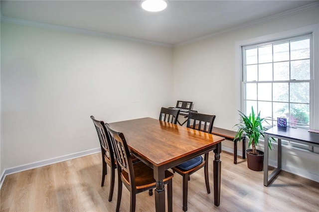 47 Stonington Dr, Pittsford, NY 14534 - dining room with plenty of natural light, light wood-style flooring, crown molding, and a desk