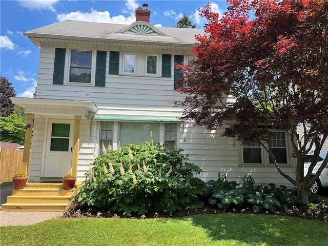 78 Falleson Rd, Rochester, NY 14612 - view of front of property featuring a chimney