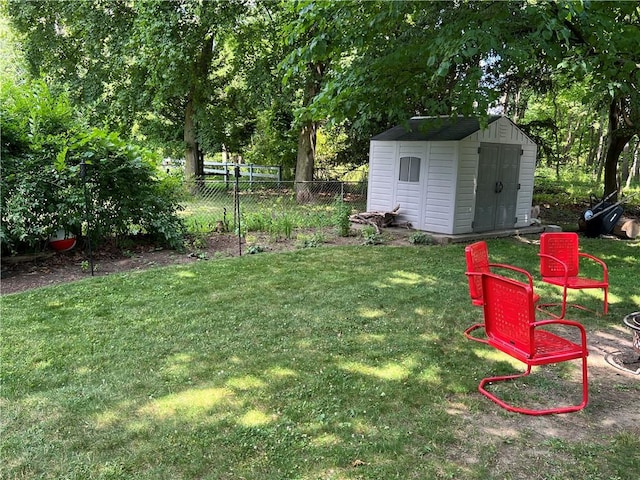 78 Falleson Rd, Rochester, NY 14612 - view of yard with a storage shed