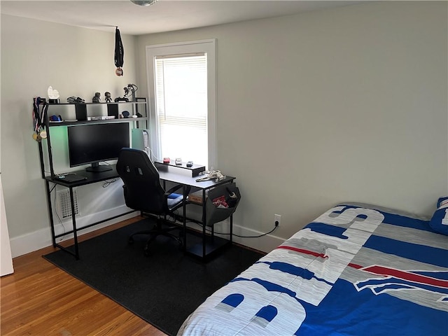 78 Falleson Rd, Rochester, NY 14612 - bedroom featuring wood finished floors and a desk