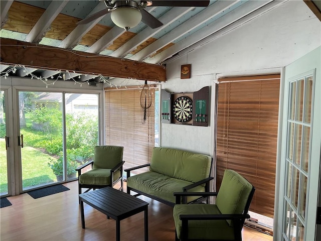 78 Falleson Rd, Rochester, NY 14612 - sunroom with ceiling fan