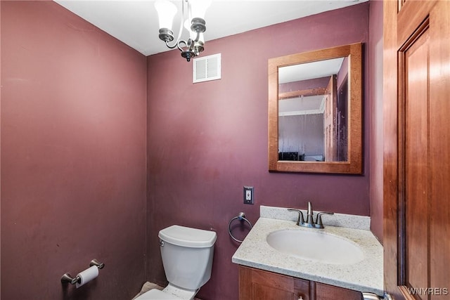 39 Colonial Ave, Lancaster, NY 14086 - bathroom featuring vanity and a chandelier