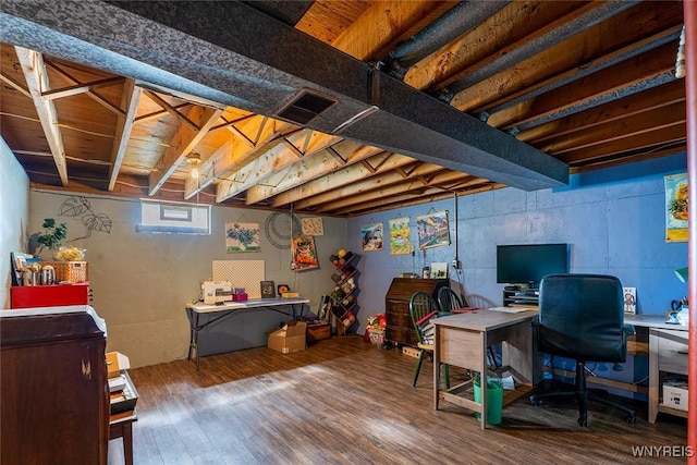 21 Niagara Cir, North Tonawanda, NY 14120 - home office featuring wood finished floors