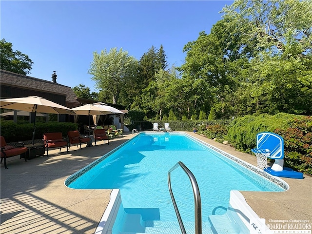 24 W 2nd St, Westfield, NY 14787 - view of pool featuring a patio