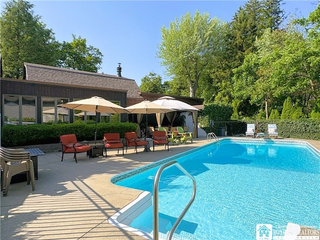 24 W 2nd St, Westfield, NY 14787 - view of pool with a patio