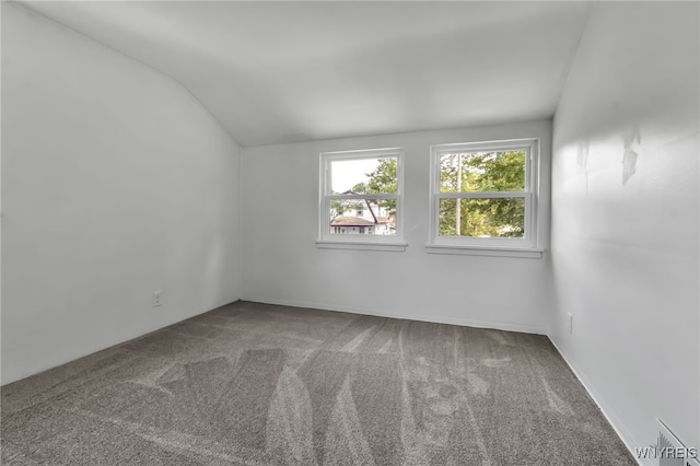1335 James Ave, Niagara Falls, NY 14305 - empty room featuring lofted ceiling and carpet