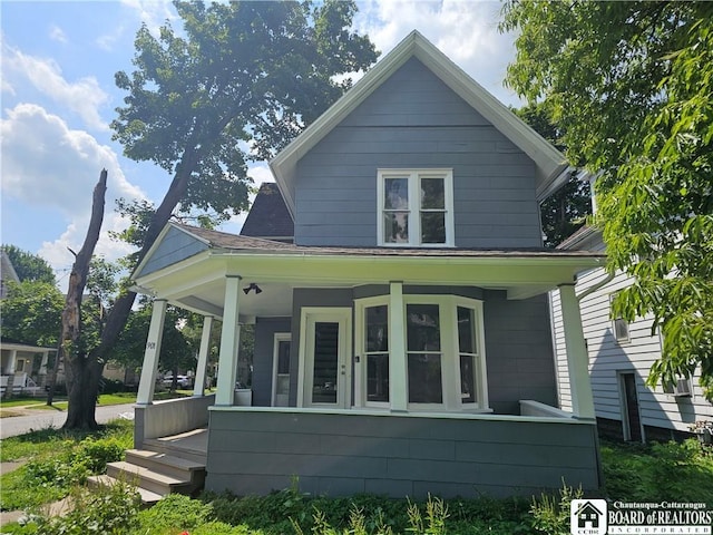 901 W Henley St, Olean, NY 14760 - view of front of property with covered porch