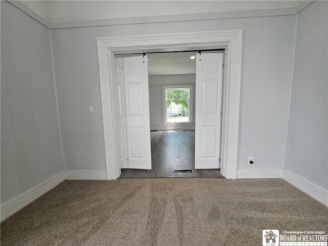 901 W Henley St, Olean, NY 14760 - empty room featuring carpet and baseboards