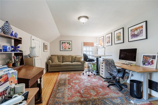 54 Covington Rd, Irondequoit, NY 14617 - office space with wood finished floors and lofted ceiling