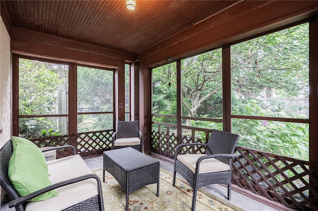 54 Covington Rd, Irondequoit, NY 14617 - sunroom / solarium featuring an outdoor hangout area