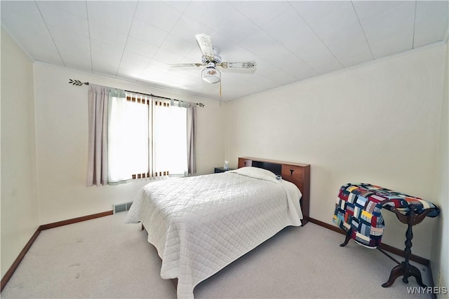 6167 N Whitham Dr, Niagara, NY 14304 - bedroom featuring carpet flooring and ceiling fan
