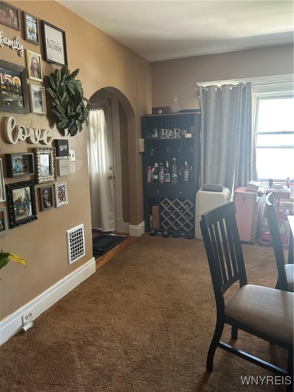 50 Hubbell Ave, Buffalo, NY 14220 - carpeted office featuring arched walkways and plenty of natural light