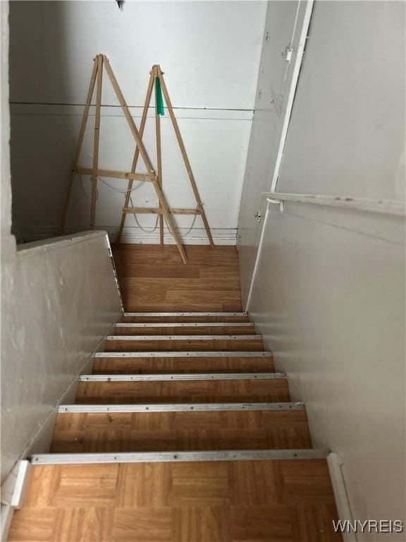 50 Hubbell Ave, Buffalo, NY 14220 - stairway featuring wood finished floors
