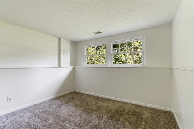 1535 Bluestem Ct, Walworth, NY 14568 - carpeted empty room featuring baseboards and a textured ceiling