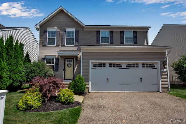 5 Scooter Ln, Hamburg, NY 14075 - traditional-style home featuring asphalt driveway and an attached garage