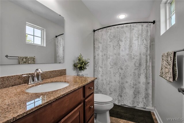 5 Scooter Ln, Hamburg, NY 14075 - bathroom with vanity and a shower with shower curtain