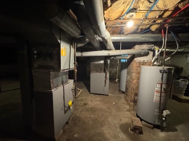 355 Champlain St Unit 353, Rochester, NY 14611 - utility room with water heater and heating unit