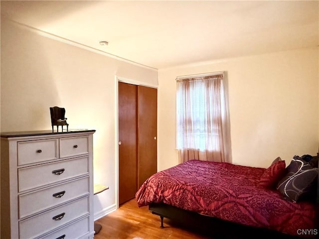 154 Fiscoe Ave, Syracuse, NY 13205 - bedroom with wood finished floors and a closet