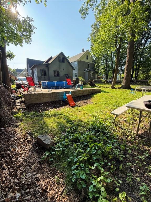 188 5th St, Rochester, NY 14605 - view of yard