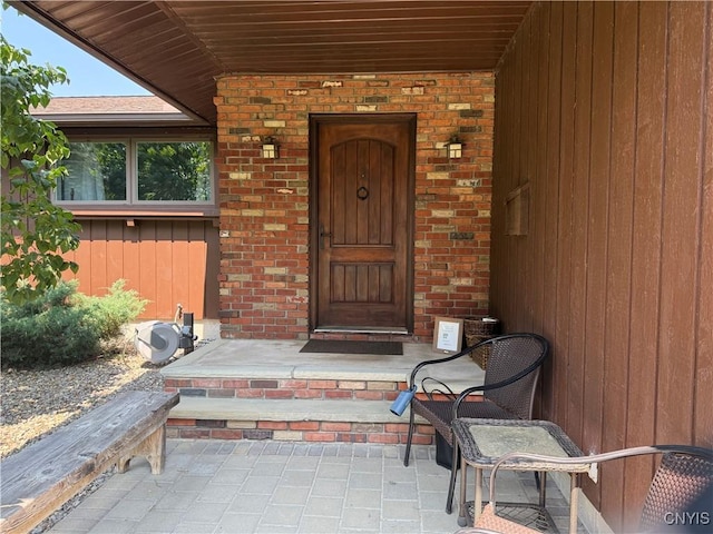 117 Shoreview Dr, Clay, NY 13090 - property entrance with brick siding