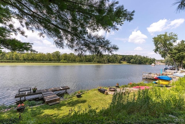 117 Shoreview Dr, Clay, NY 13090 - dock featuring a water view