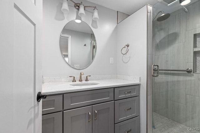 117 Shoreview Dr, Clay, NY 13090 - full bathroom with a stall shower and vanity
