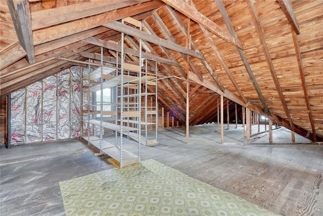 112 Isabelle St, Rochester, NY 14606 - view of unfinished attic