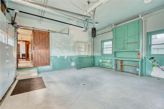 112 Isabelle St, Rochester, NY 14606 - garage featuring a garage door opener