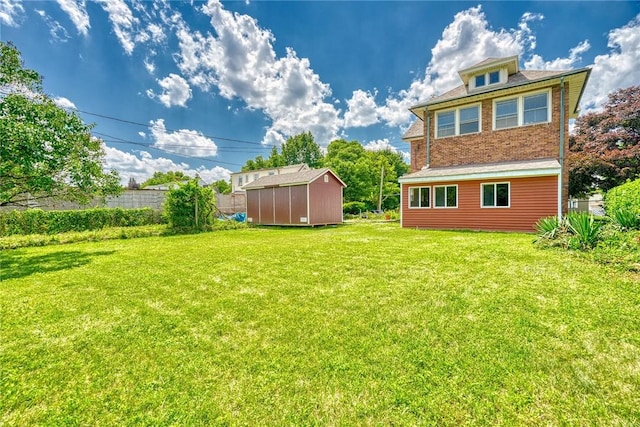 112 Isabelle St, Rochester, NY 14606 - view of yard featuring a storage shed
