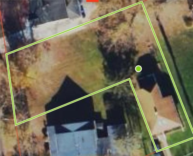 1162 Draper Ave, Elmira, NY 14905 - aerial overview of property's location featuring property boundaries highlighted