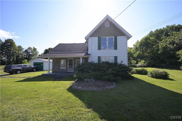 202 County Highway 25a, Richfield, NY 13439 - traditional-style house featuring a front lawn