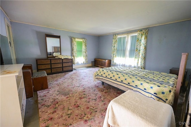 202 County Highway 25a, Richfield, NY 13439 - carpeted bedroom with crown molding