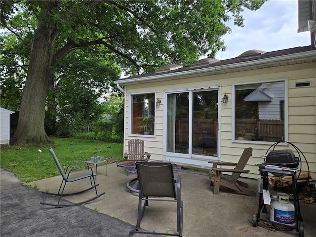 211 Steko Ave, Rochester, NY 14615 - view of patio / terrace featuring area for grilling