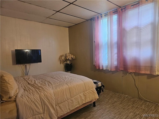 209 W Ferry St Unit S, Buffalo, NY 14213 - bedroom with a paneled ceiling