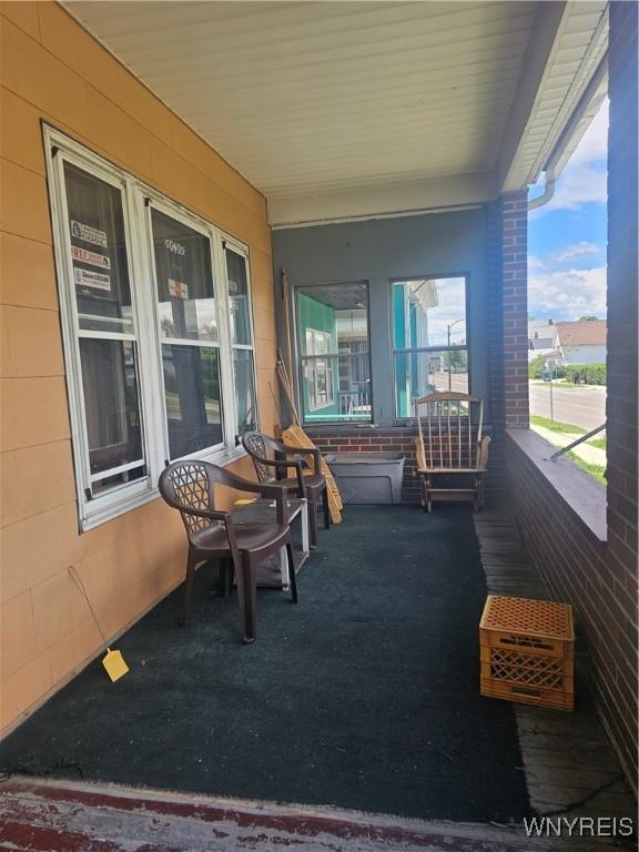 209 W Ferry St Unit S, Buffalo, NY 14213 - view of covered porch