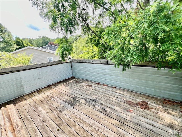 23 Burden Dr, Oswego, NY 13126 - view of wooden terrace