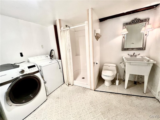 23 Burden Dr, Oswego, NY 13126 - laundry room featuring washer and clothes dryer