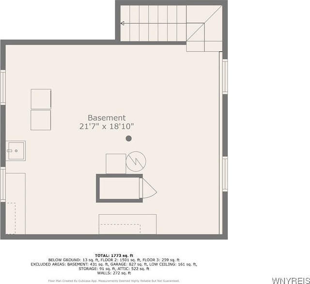 84 Pulaski St, Buffalo, NY 14206 - view of property floor plan