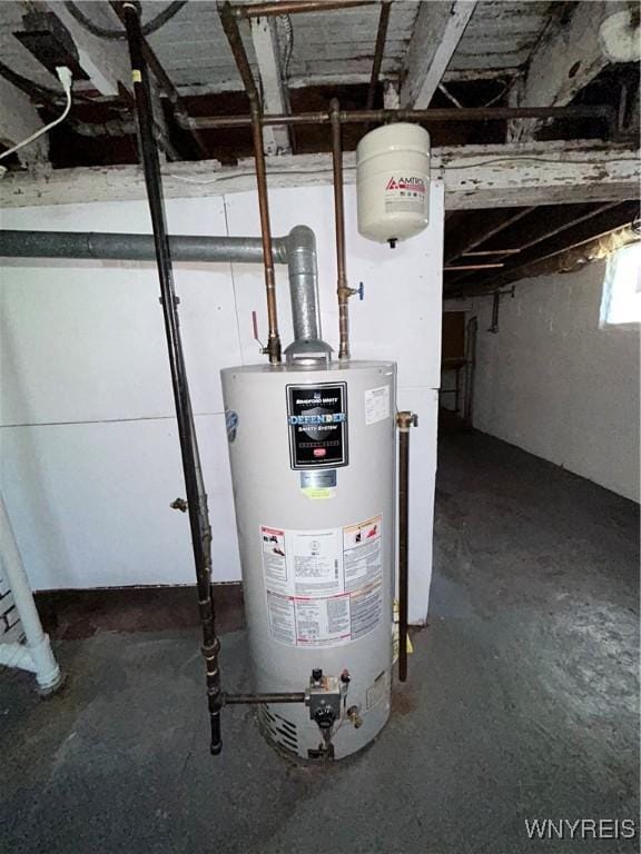 83 Felton St, North Tonawanda, NY 14120 - utility room with water heater