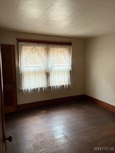 93 Mariemont Ave, Buffalo, NY 14220 - unfurnished room with hardwood / wood-style flooring and baseboards
