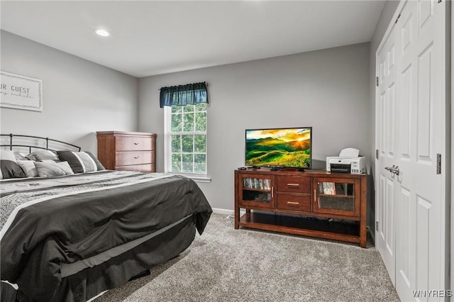 111 Aegean Ave, Amherst, NY 14228 - carpeted bedroom with a closet and recessed lighting