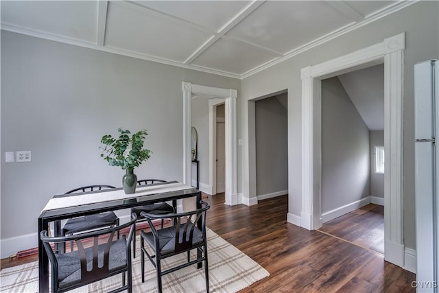 713 Parham St, Wilna, NY 13619 - dining space with wood finished floors