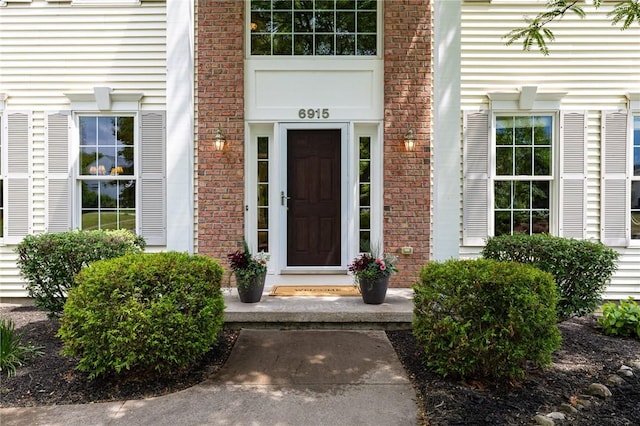6915 Proximity Ln, Victor, NY 14564 - entrance to property with brick siding