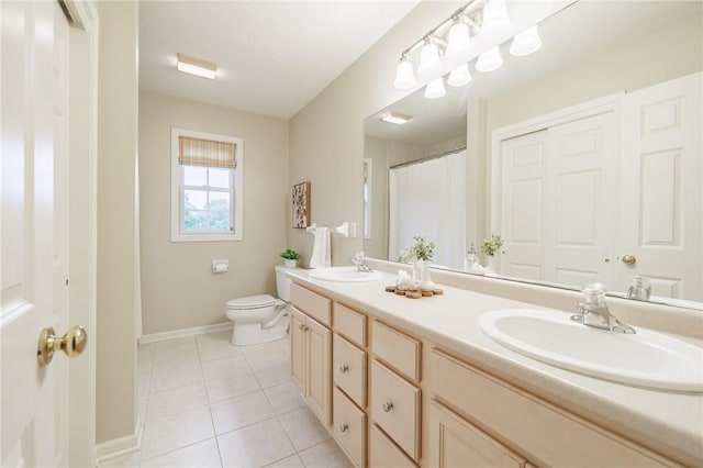 6915 Proximity Ln, Victor, NY 14564 - bathroom featuring double vanity and tile patterned flooring