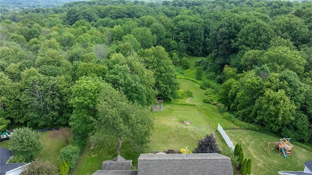 6915 Proximity Ln, Victor, NY 14564 - bird's eye view of a heavily wooded area