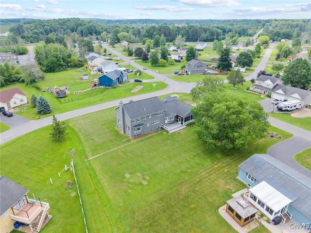 331 Hickory Ln, Hastings, NY 13036 - aerial perspective of suburban area