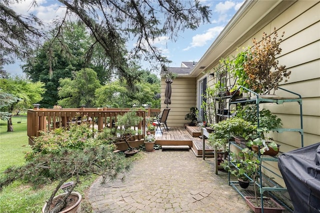 500 Watson Rd, Perinton, NY 14450 - view of patio / terrace with a deck and area for grilling
