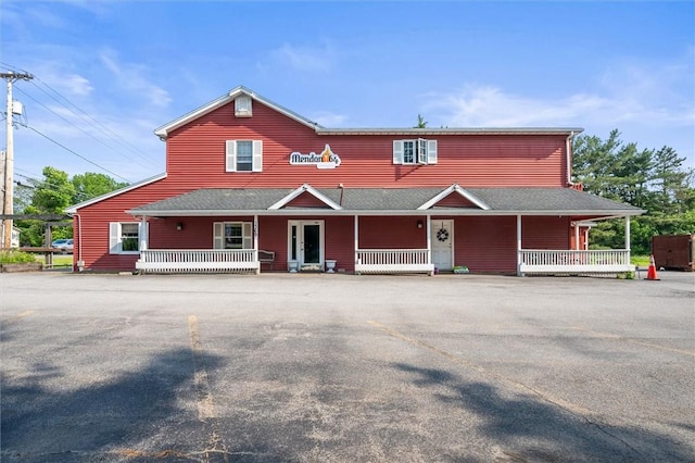 1369 Pittsford Mendon Rd, Mendon, NY 14506 - farmhouse inspired home featuring a porch