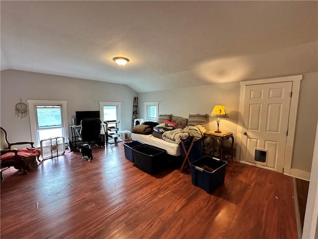 1369 Pittsford Mendon Rd, Mendon, NY 14506 - living area with lofted ceiling and wood finished floors