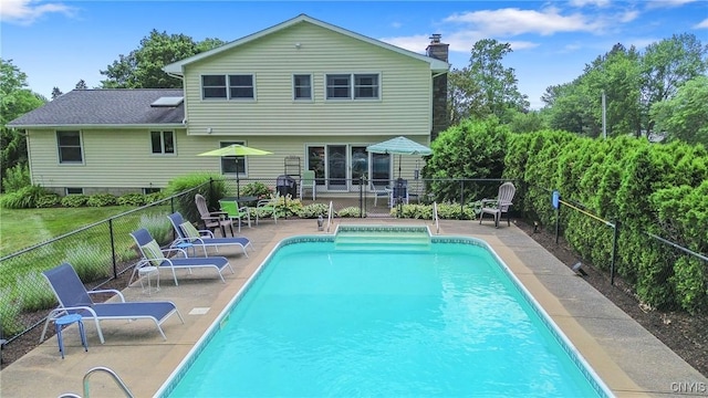 1705 Lancelot Pl, Skaneateles, NY 13152 - view of pool with a patio area and a fenced backyard
